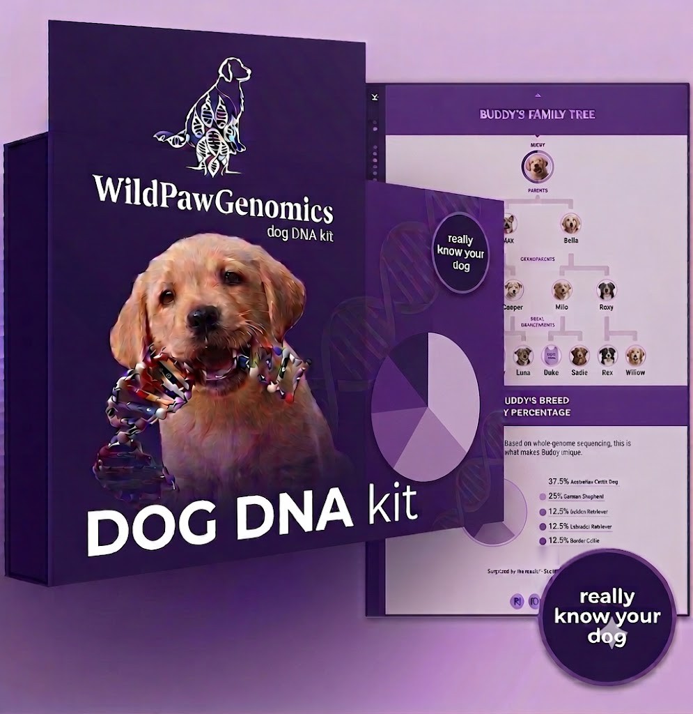 ערכת הדגימה של WildPaw Genomics